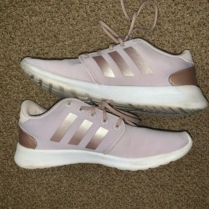 Adidas Rose Gold Cloud Foam Sneakers